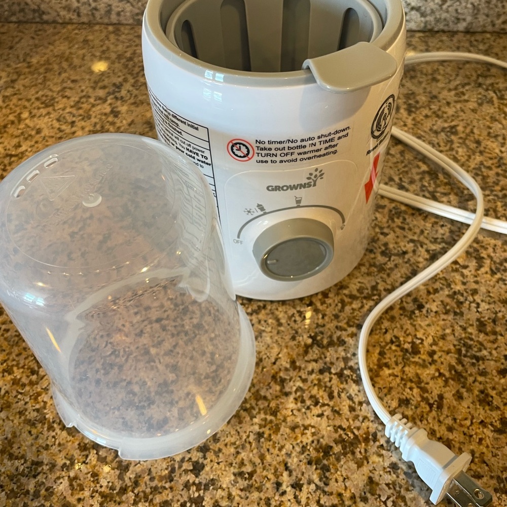 White Bottle Warmer